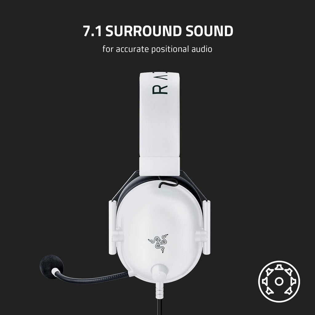 Razer BlackShark V2 X Wired PlayStation Gaming Headset, Black
