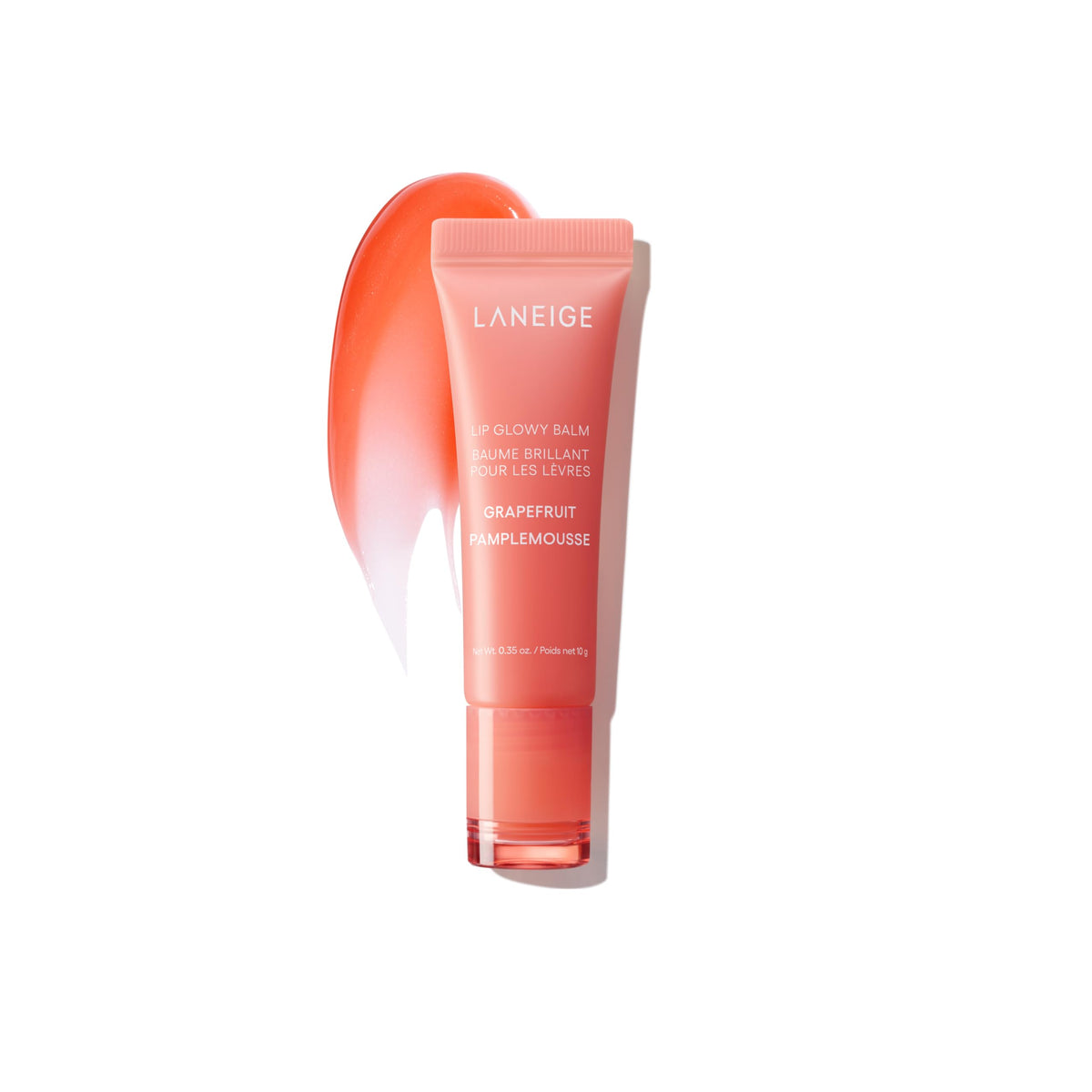 LANEIGE Lip Glowy Balm | Sheer Tinted Lip Treatment Balm Tube
