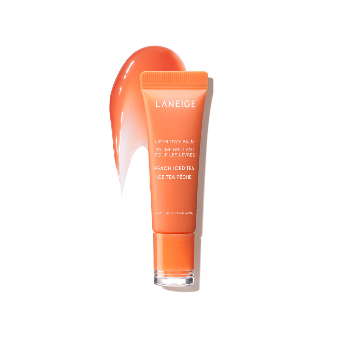 LANEIGE Lip Glowy Balm | Sheer Tinted Lip Treatment Balm Tube
