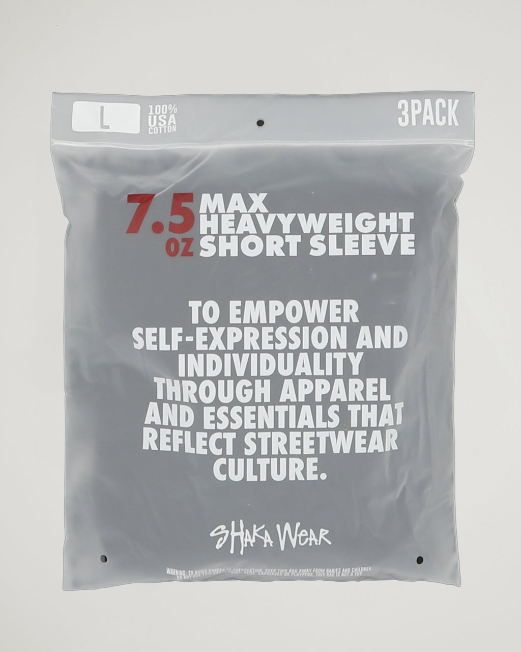 7.5oz Max Heavyweight Short Sleeve - 3-Pack