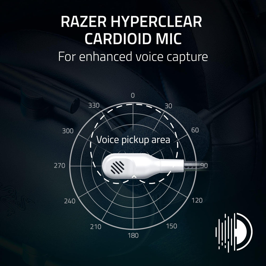 Razer BlackShark V2 X Wired PlayStation Gaming Headset, Black