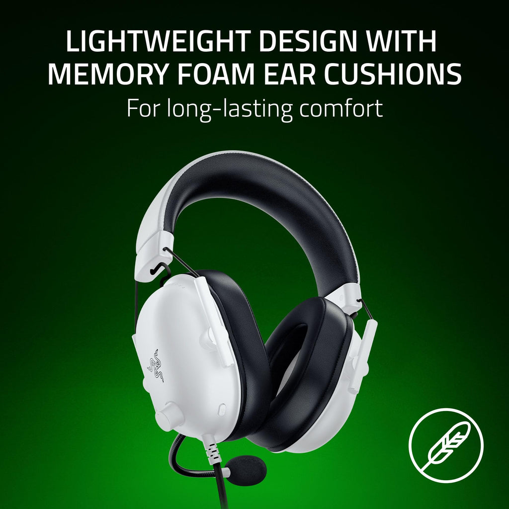 Razer BlackShark V2 X Wired PlayStation Gaming Headset, Black
