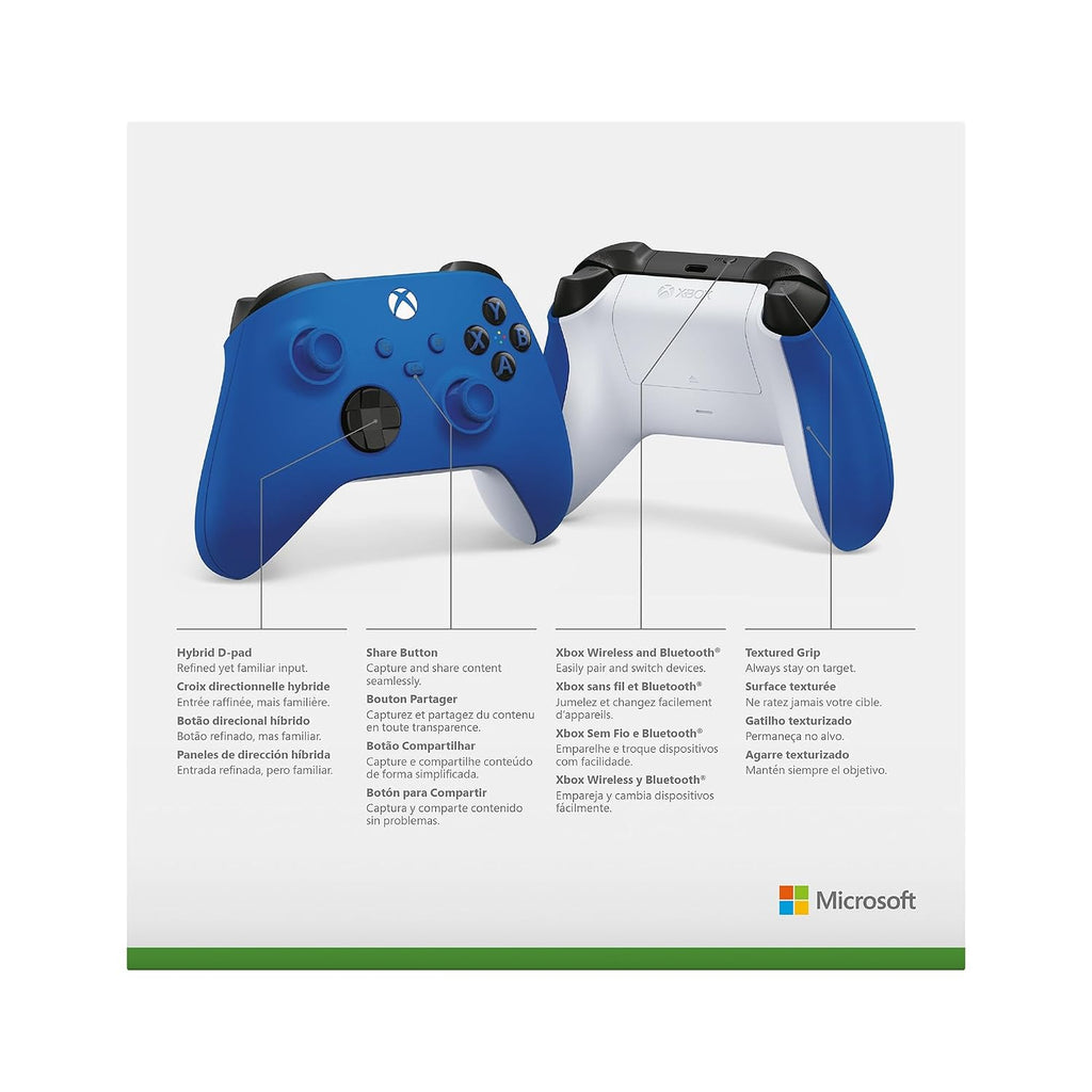 XBOX Wireless Gaming Controller | Shock Blue