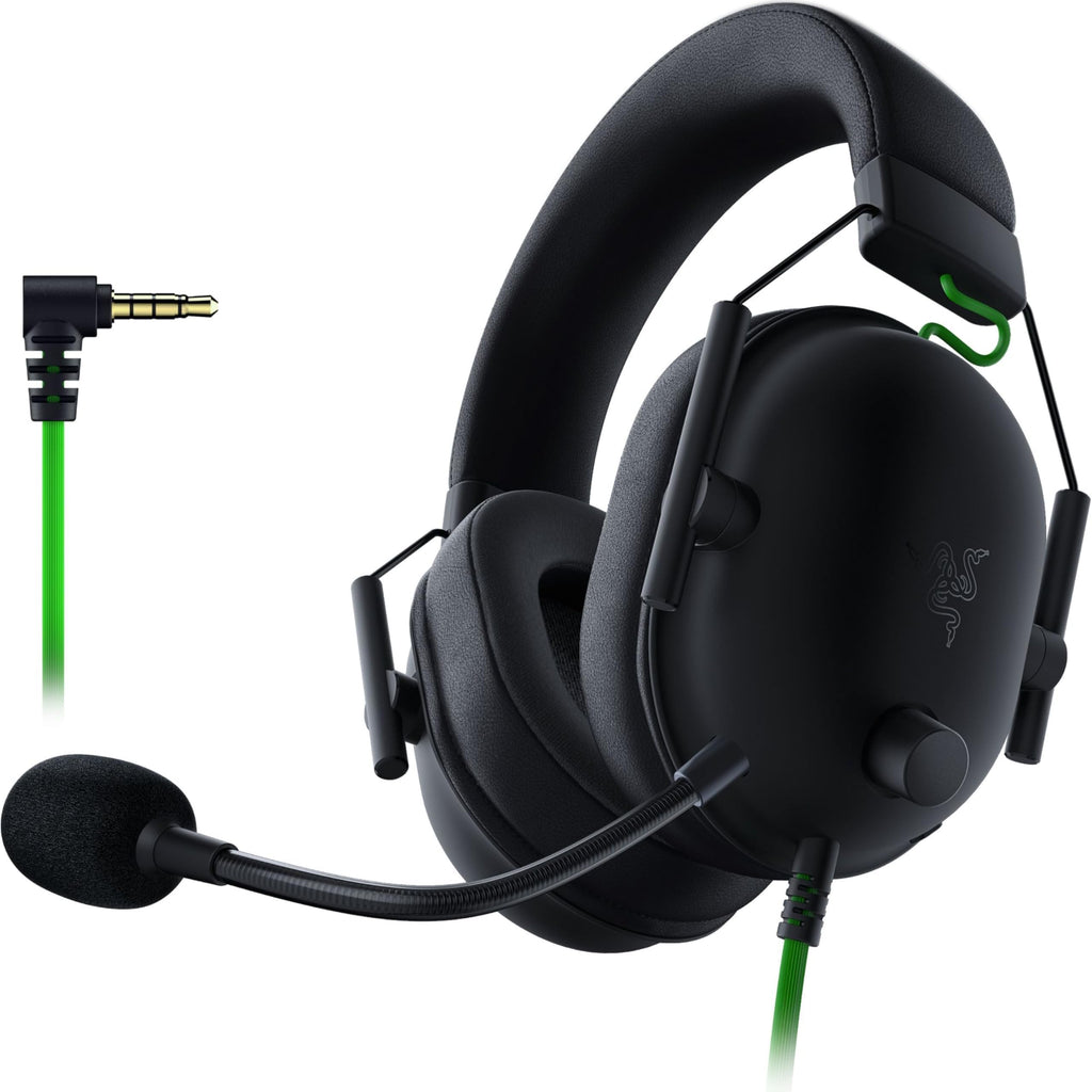 Razer BlackShark V2 X Wired PlayStation Gaming Headset, Black
