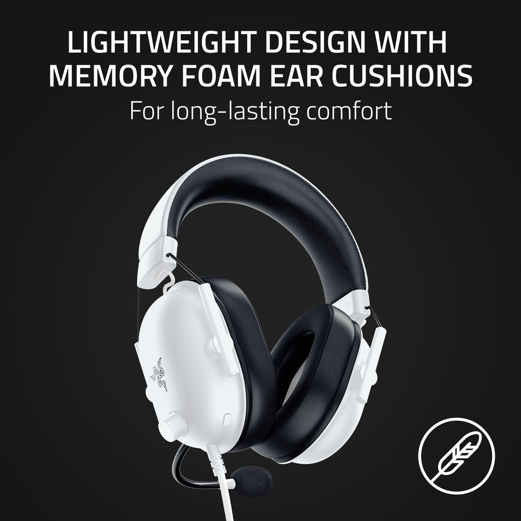 Razer BlackShark V2 X Wired PlayStation Gaming Headset, Black