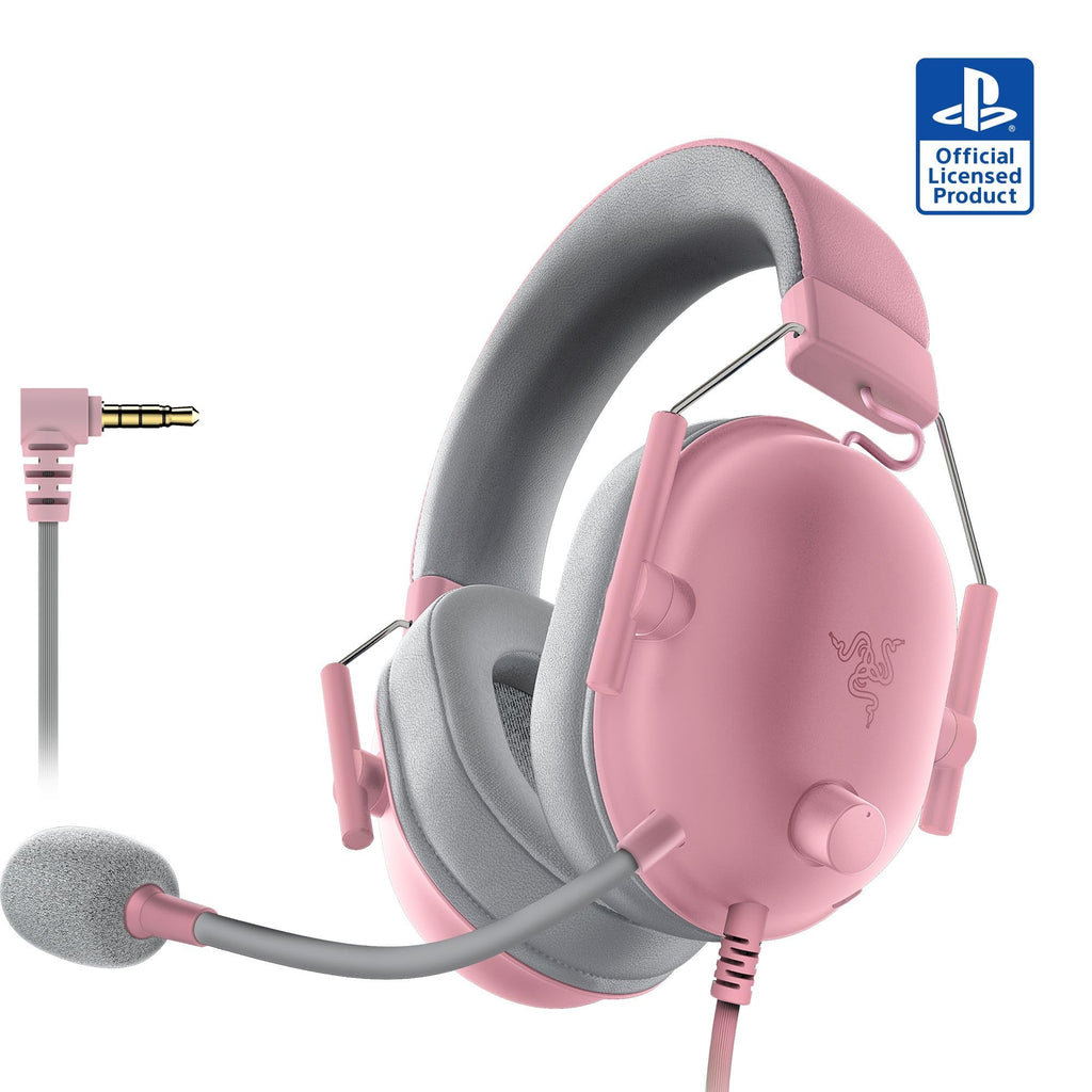 Razer BlackShark V2 X Wired PlayStation Gaming Headset, Black