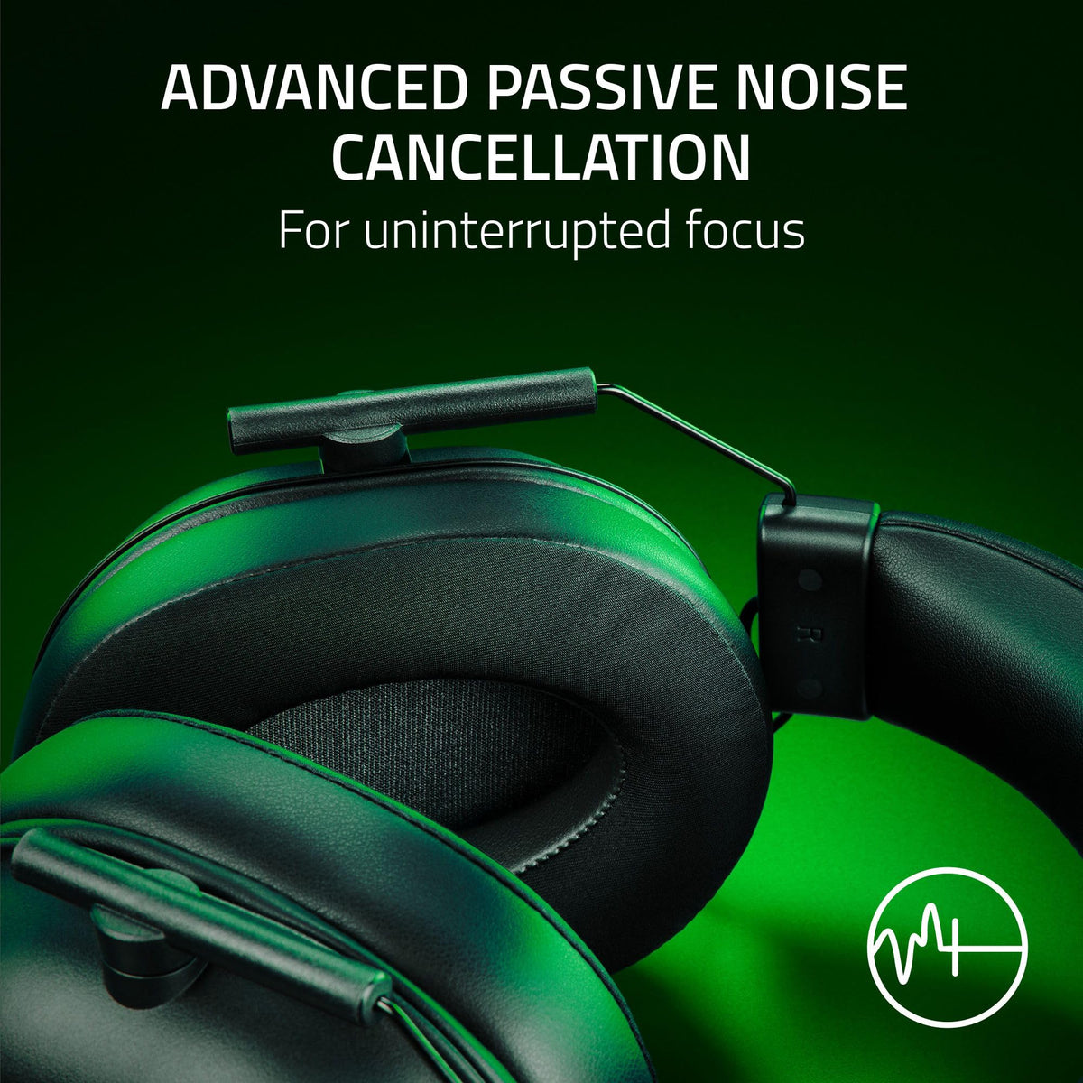 Razer BlackShark V2 X Wired PlayStation Gaming Headset, Black