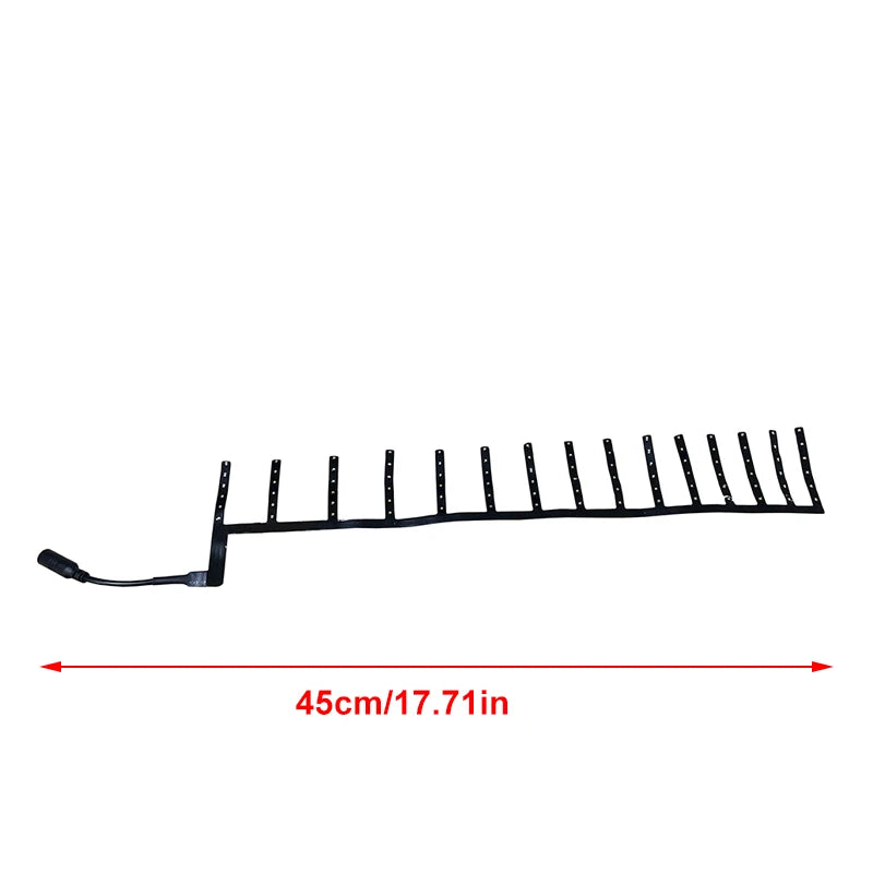 Guitar Fretboard Light with 12 Lighting Modes,Scale Learning System&Rhythm Sync for Party,Street Performance,Live Streaming