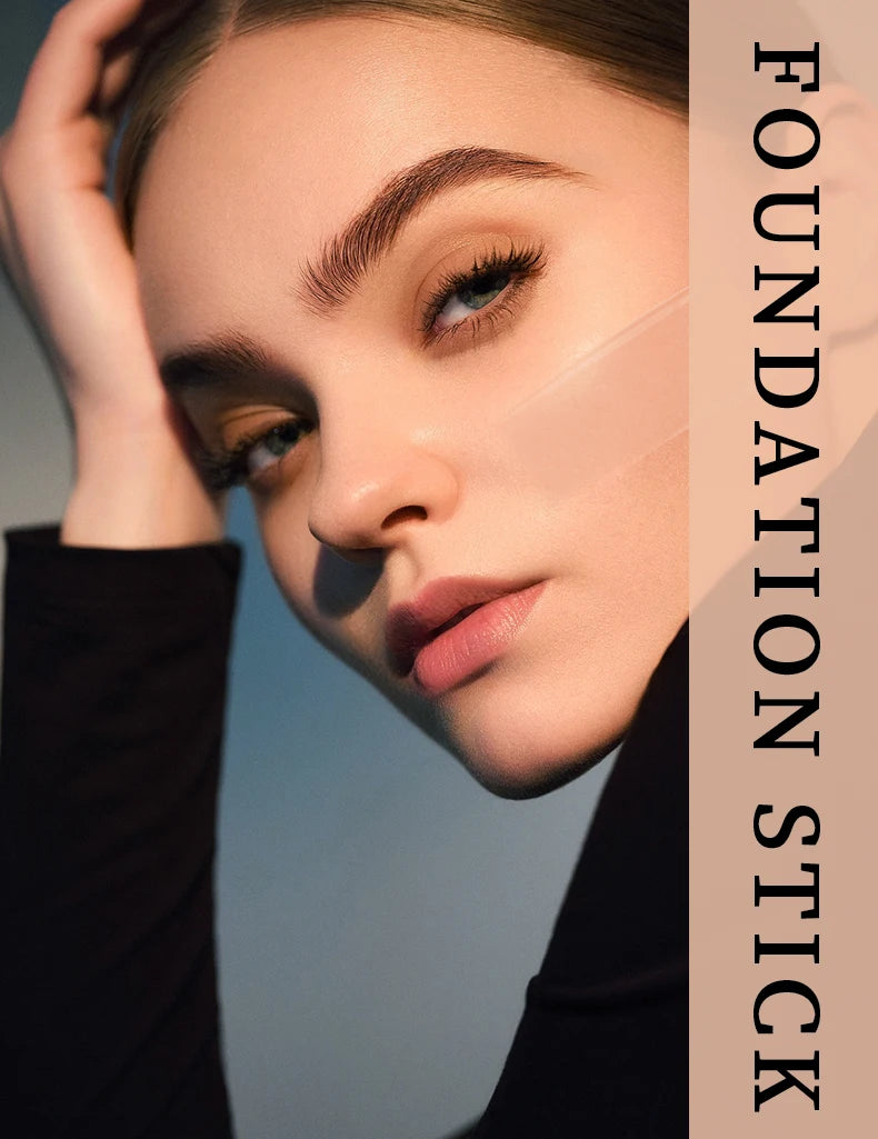 O'cheal Two In One Concealer Foundation Stick Facial Matte Waterproof Bronzer Contouring Face Coverage Moisturizing Makeup Cream
