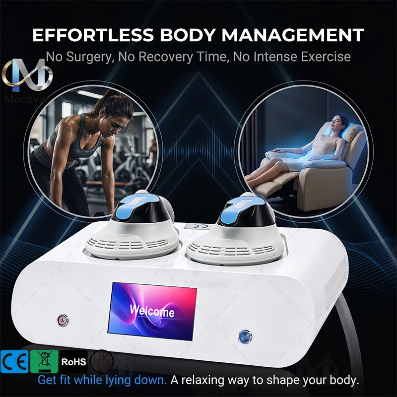 EMS Electromagnetic Hot Portable EMSnova Body Shaping Machine  Slimming Stimulation Fat Removal Muscle Building Portable Home