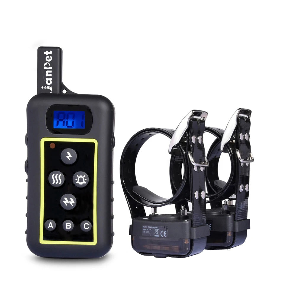 JanPet Shock Collars for Dog Hunting Training Remote Control 2000M Waterproof Electronic Dog Training Collar for All Size Dogs
