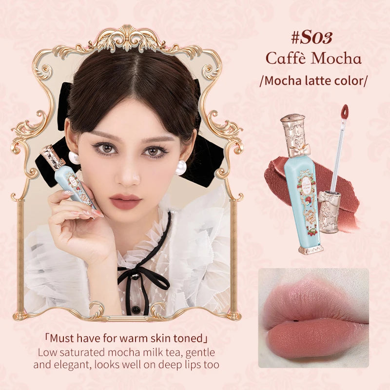 Flower Knows Strawberry Rococo Series Cloud Lip Cream Lipsticks 3.5g