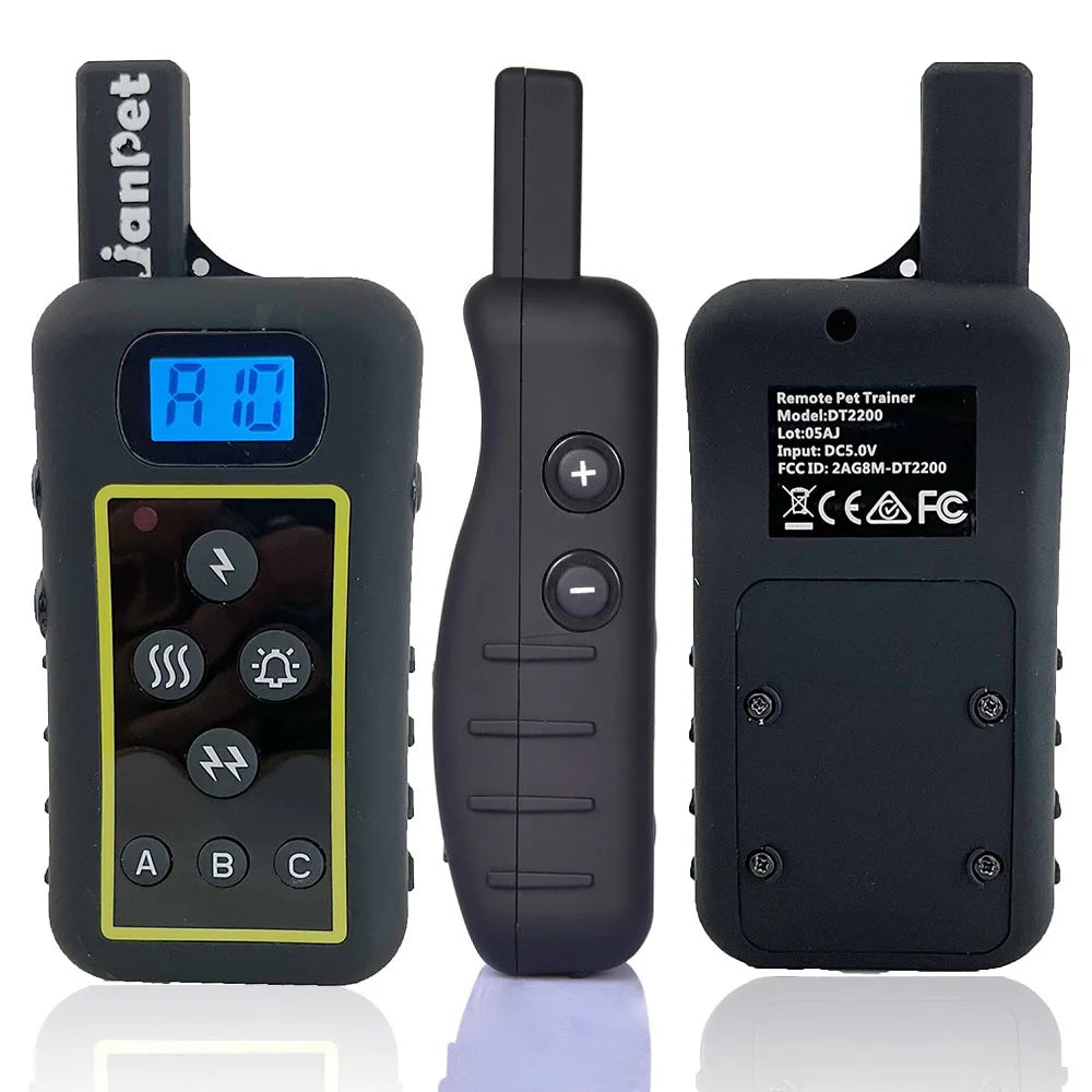 JanPet Shock Collars for Dog Hunting Training Remote Control 2000M Waterproof Electronic Dog Training Collar for All Size Dogs