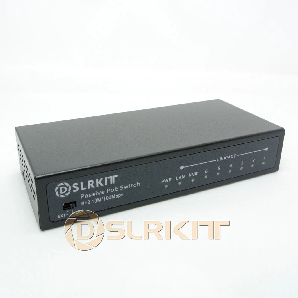 24V 72W 8 Ports 6 PoE Passive PoE Switch Injector for UBNT AP UAP AC LITE LR
