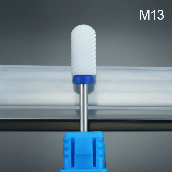 Ceramic Nail Drill Bit Electric Milling Cutter for Manicure Pedicure Nail Drill Machine Accessoires Nail Art Tool Polish Remove