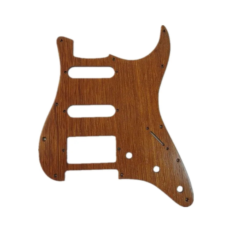 Electric SSH Guitar Pickguard Solid Wood, SSS Guitar Plate Scratch Pick Guard, Guitar Accessories