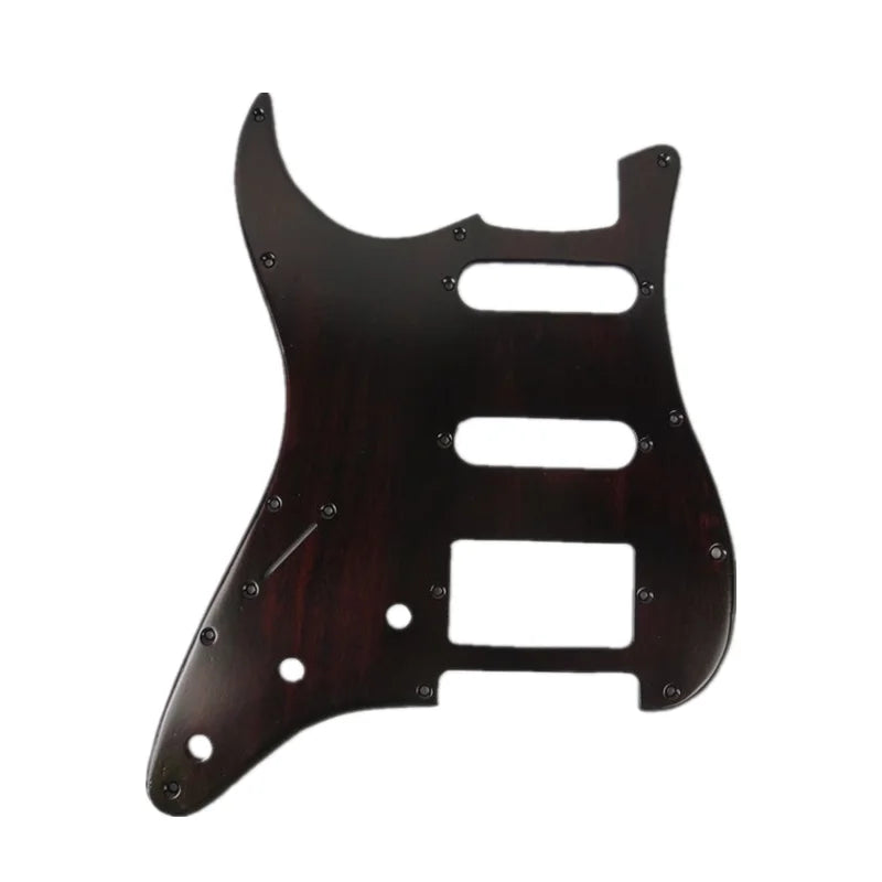 Electric SSH Guitar Pickguard Solid Wood, SSS Guitar Plate Scratch Pick Guard, Guitar Accessories