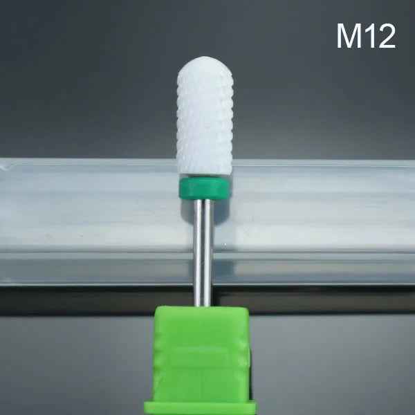Ceramic Nail Drill Bit Electric Milling Cutter for Manicure Pedicure Nail Drill Machine Accessoires Nail Art Tool Polish Remove