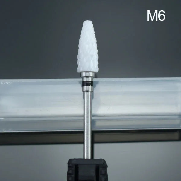 Ceramic Nail Drill Bit Electric Milling Cutter for Manicure Pedicure Nail Drill Machine Accessoires Nail Art Tool Polish Remove