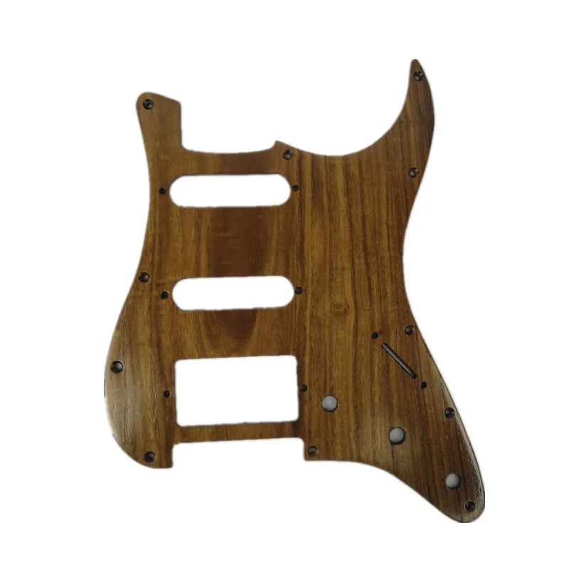 Electric SSH Guitar Pickguard Solid Wood, SSS Guitar Plate Scratch Pick Guard, Guitar Accessories