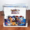 TCG Custom  English Booster Box Acrylic case Box S First Edition  Booster Box Acrylic Magnetic case  Uv