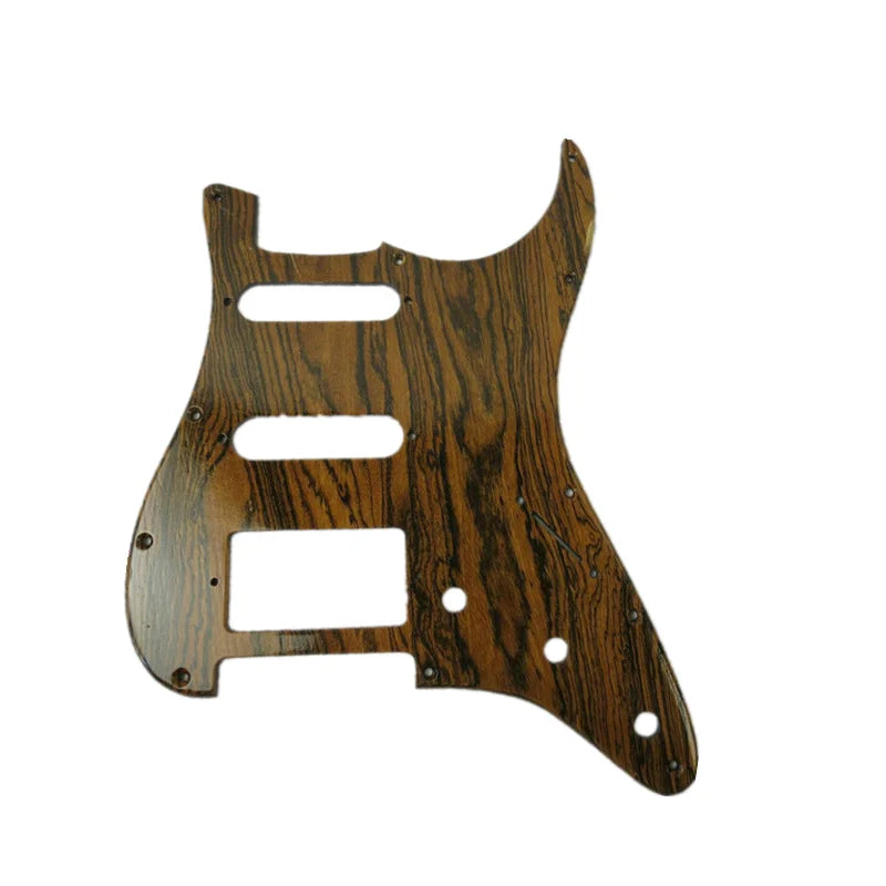 Electric SSH Guitar Pickguard Solid Wood, SSS Guitar Plate Scratch Pick Guard, Guitar Accessories