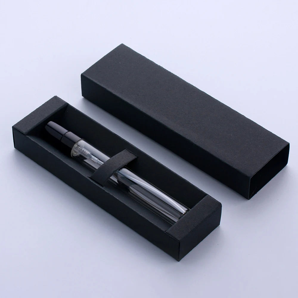 50 PCS/Lot 10ml The New Perfume Bottle Packaging Boxes In Bulk Wholesale Black/White Box