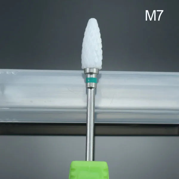 Ceramic Nail Drill Bit Electric Milling Cutter for Manicure Pedicure Nail Drill Machine Accessoires Nail Art Tool Polish Remove