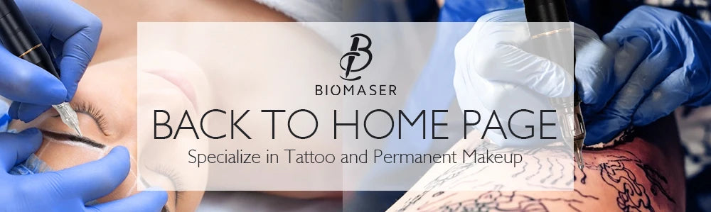 Biomaser P90 Dermografo Digital Tattoo Permanent Makeup Machine Pen/microblading Machine Set For Universal Cartridge Needle