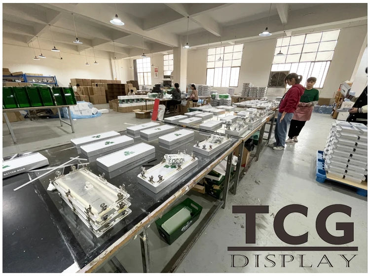 TCG Custom  English Booster Box Acrylic case Box S First Edition  Booster Box Acrylic Magnetic case  Uv