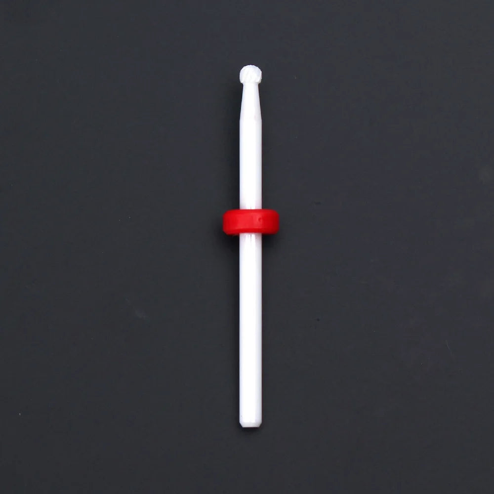 Ceramic Nail Drill Bit Electric Milling Cutter for Manicure Pedicure Nail Drill Machine Accessoires Nail Art Tool Polish Remove