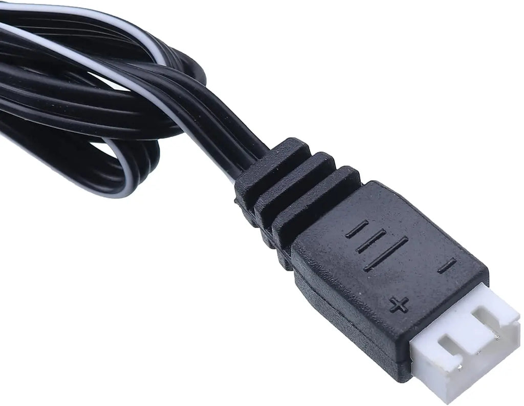 2 Pack Input DC 5V Output 7.4V 800mA USB Balanced Charger Cable with XH-3P Plug for 7.4V 2S Lipo Battery with XH-3P Connector 7.