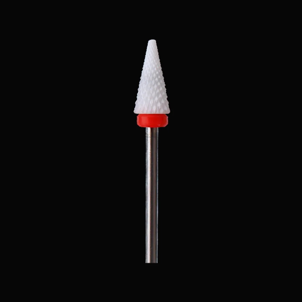 Ceramic Nail Drill Bit Electric Milling Cutter for Manicure Pedicure Nail Drill Machine Accessoires Nail Art Tool Polish Remove