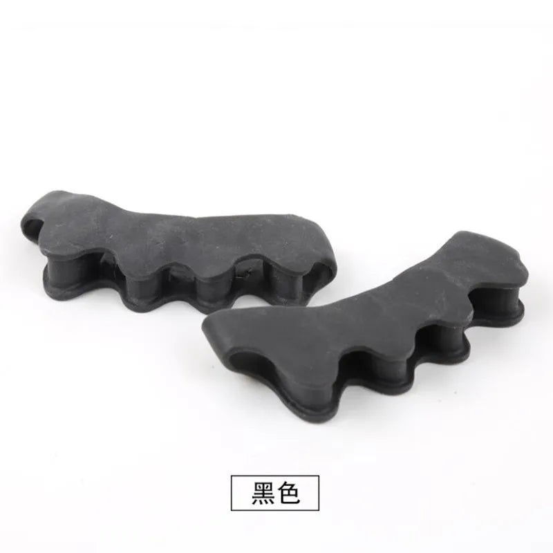 2pcs=1pair New Protective Toes Separator Suitable Bunion Corrector Material Soft Gel Straightener Spacers Stretchers Care Tool