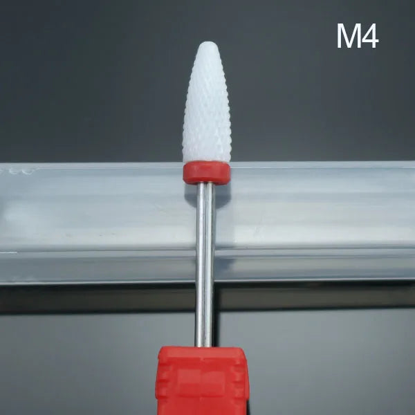 Ceramic Nail Drill Bit Electric Milling Cutter for Manicure Pedicure Nail Drill Machine Accessoires Nail Art Tool Polish Remove