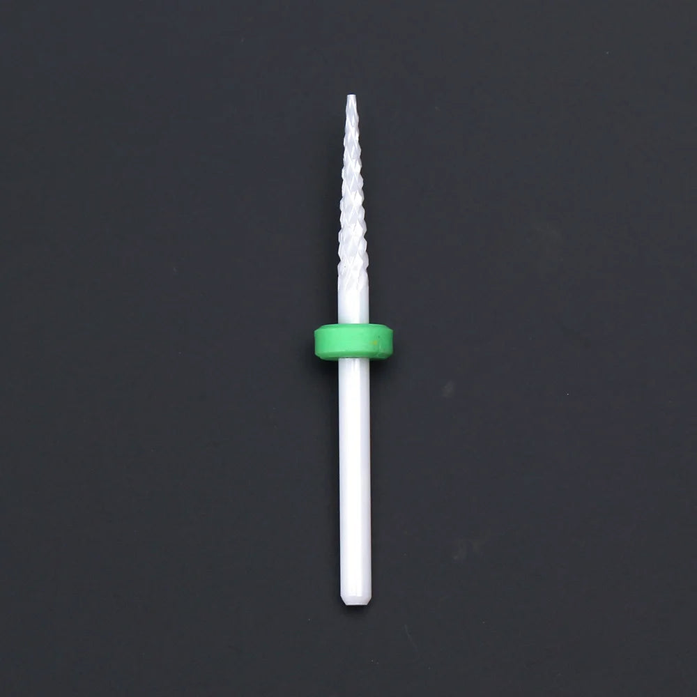 Ceramic Nail Drill Bit Electric Milling Cutter for Manicure Pedicure Nail Drill Machine Accessoires Nail Art Tool Polish Remove
