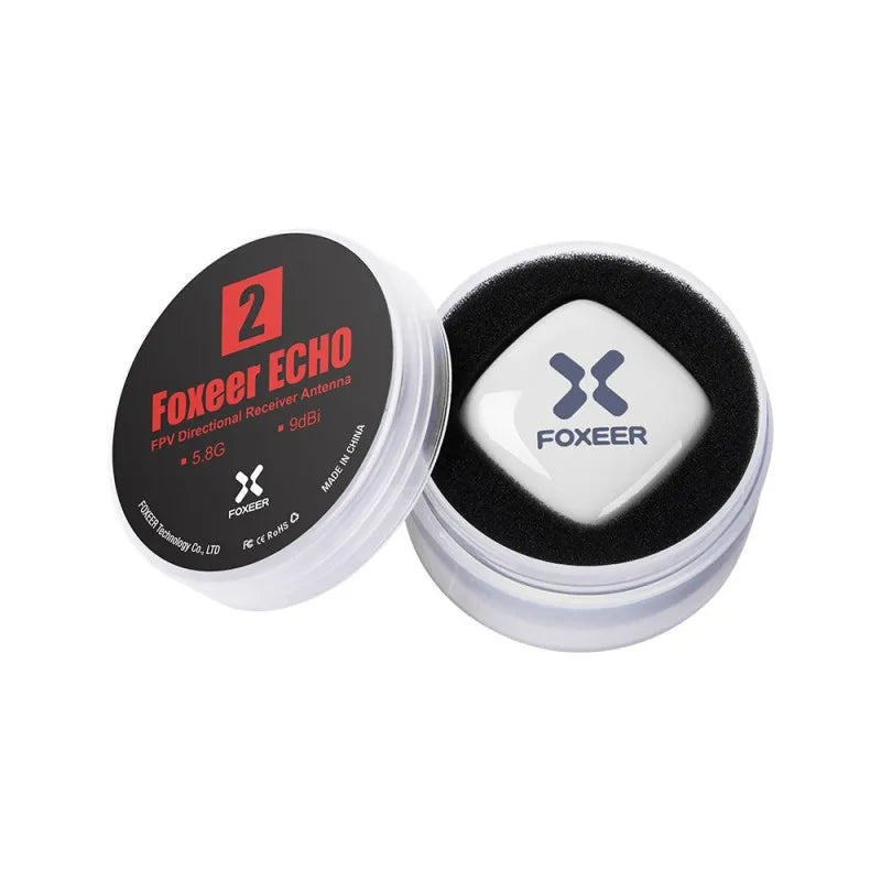 Foxeer Echo 2 Patch Antenna 9dBi 5.8GHz RHCP LHCP SMA Mini FPV Antenna for Racing Drone