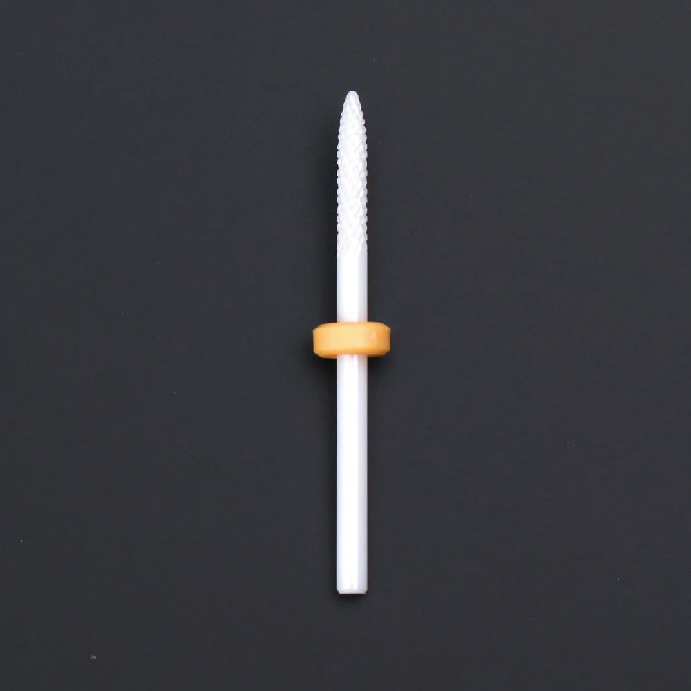 Ceramic Nail Drill Bit Electric Milling Cutter for Manicure Pedicure Nail Drill Machine Accessoires Nail Art Tool Polish Remove