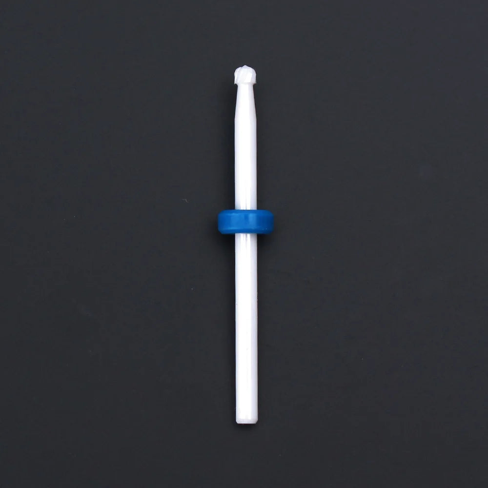 Ceramic Nail Drill Bit Electric Milling Cutter for Manicure Pedicure Nail Drill Machine Accessoires Nail Art Tool Polish Remove