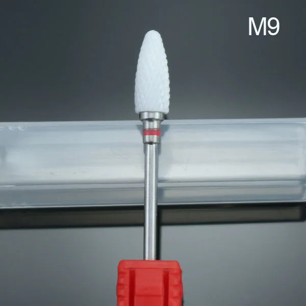 Ceramic Nail Drill Bit Electric Milling Cutter for Manicure Pedicure Nail Drill Machine Accessoires Nail Art Tool Polish Remove