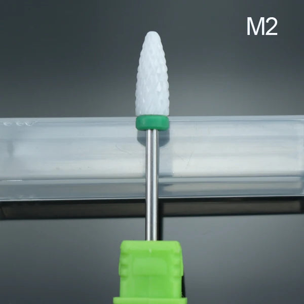 Ceramic Nail Drill Bit Electric Milling Cutter for Manicure Pedicure Nail Drill Machine Accessoires Nail Art Tool Polish Remove