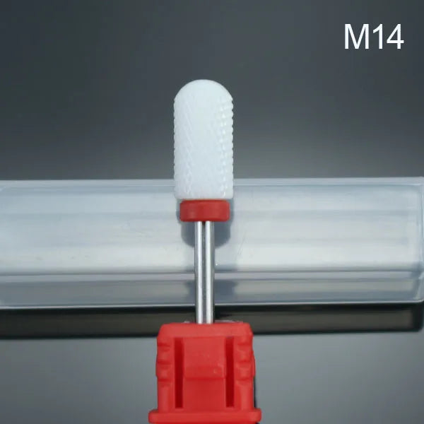 Ceramic Nail Drill Bit Electric Milling Cutter for Manicure Pedicure Nail Drill Machine Accessoires Nail Art Tool Polish Remove