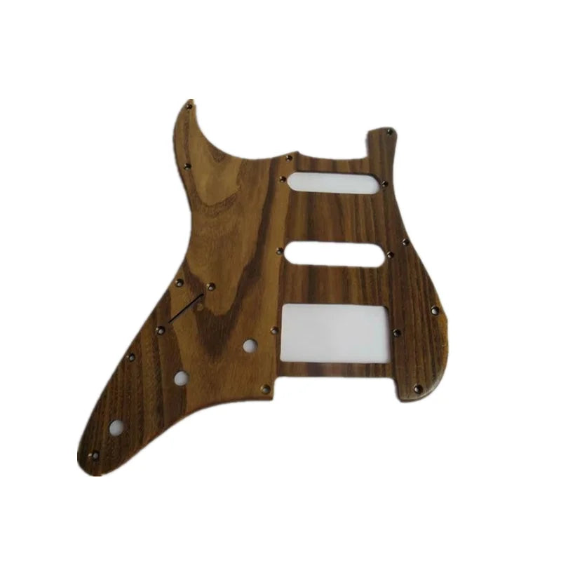 Electric SSH Guitar Pickguard Solid Wood, SSS Guitar Plate Scratch Pick Guard, Guitar Accessories