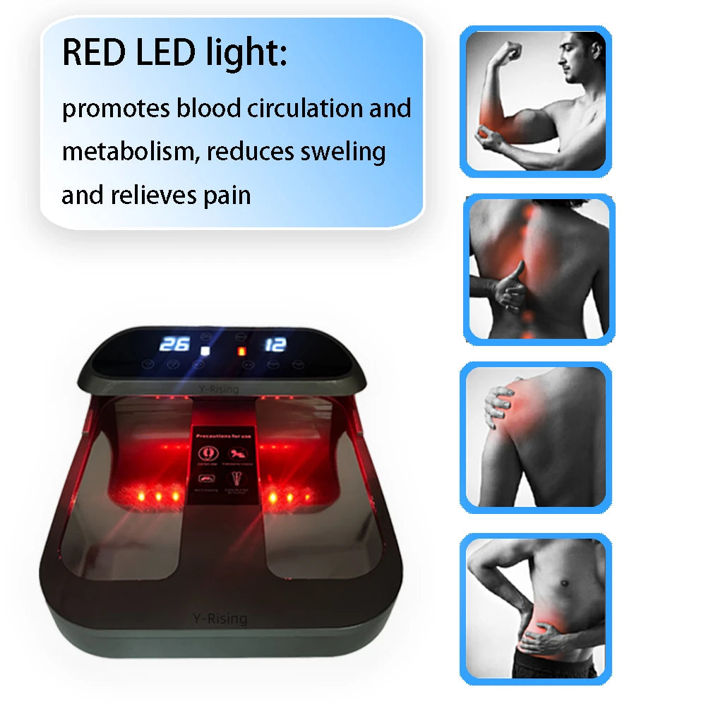 Plus P90 P100 PEMF Terahertz Therapy Foot Spa Remote Control Wireless PEMF Massager Health Care