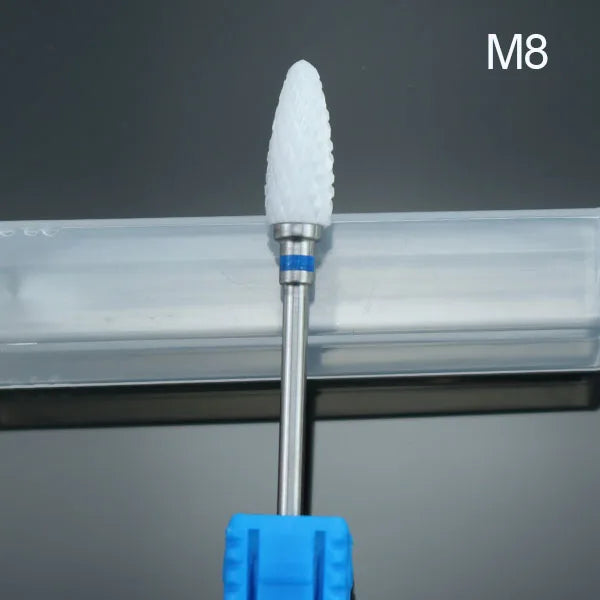 Ceramic Nail Drill Bit Electric Milling Cutter for Manicure Pedicure Nail Drill Machine Accessoires Nail Art Tool Polish Remove