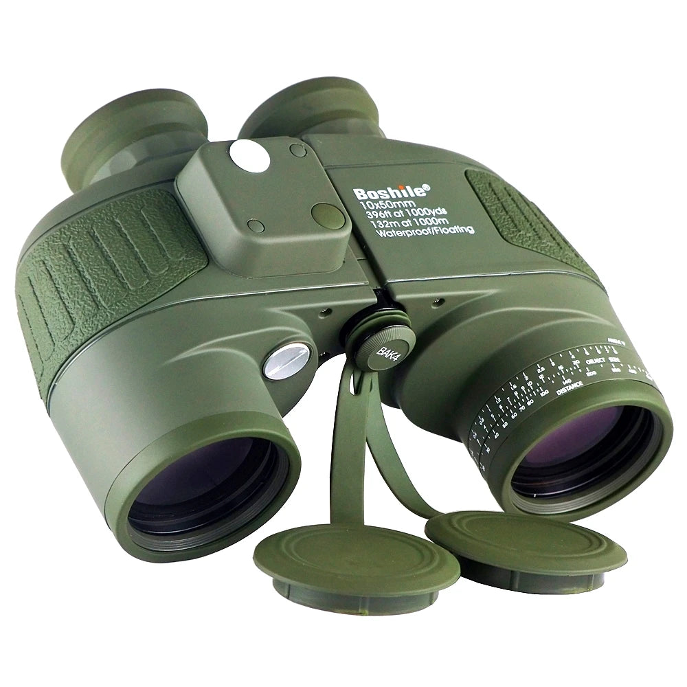 Boshile 10x50 Binoculars High Powerful Telescope Compass Outdoor Bird Watching Camping Tools And Safety Equipment Professional
