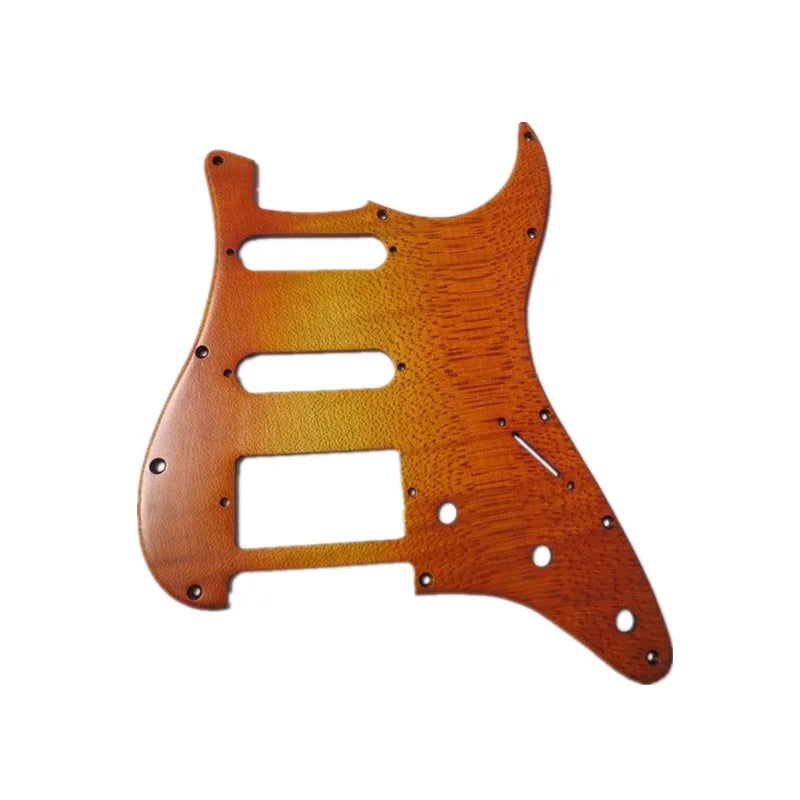 Electric SSH Guitar Pickguard Solid Wood, SSS Guitar Plate Scratch Pick Guard, Guitar Accessories