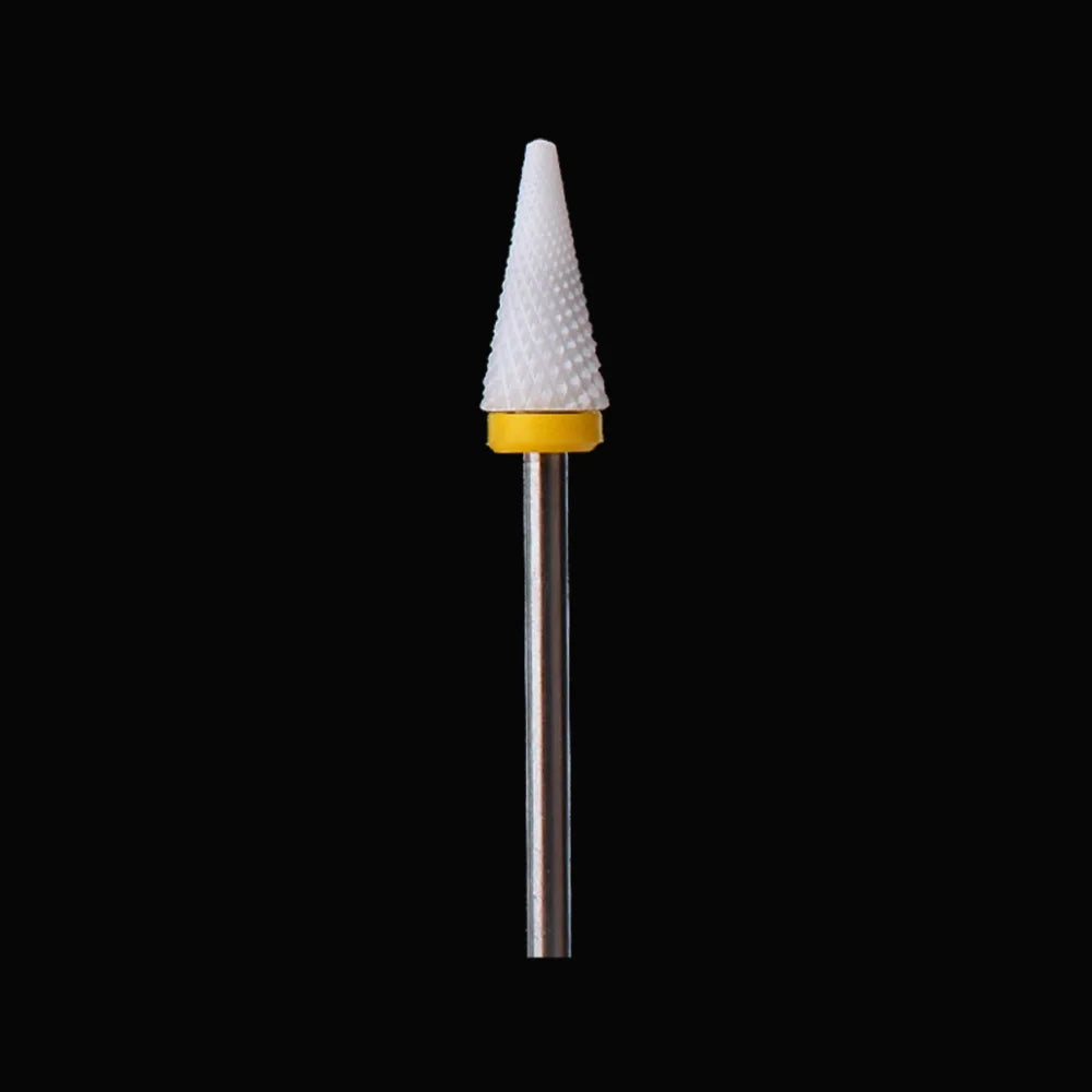Ceramic Nail Drill Bit Electric Milling Cutter for Manicure Pedicure Nail Drill Machine Accessoires Nail Art Tool Polish Remove