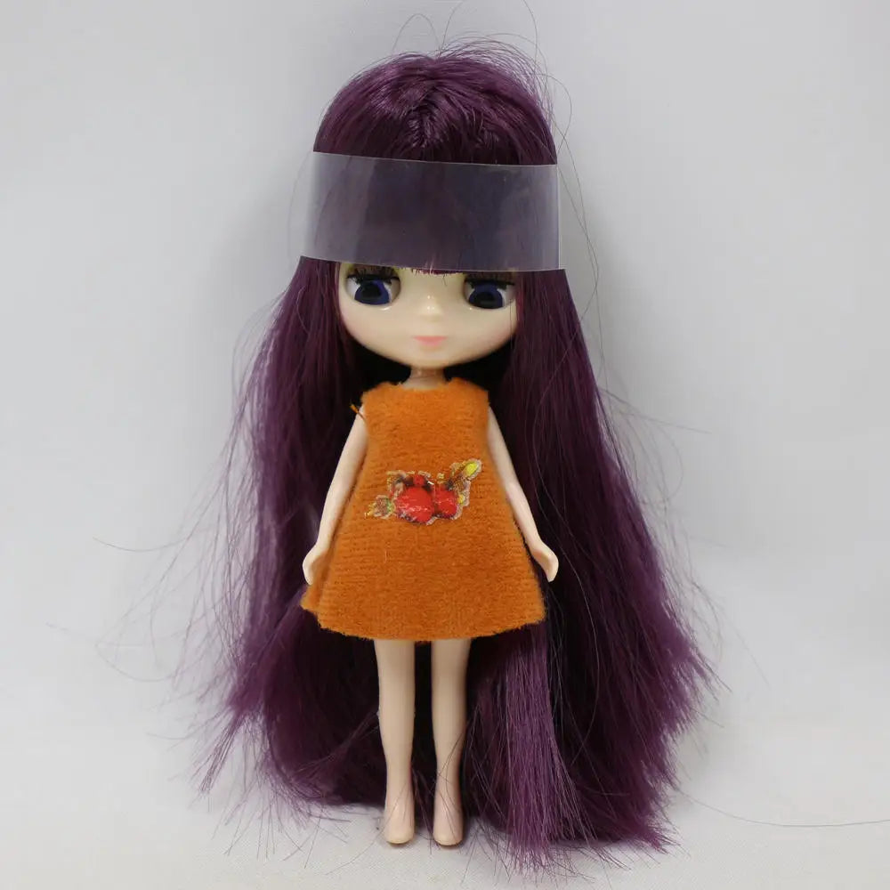 ICY Nude Mini Blyth Doll 9 kinds of style clothes random BJD
