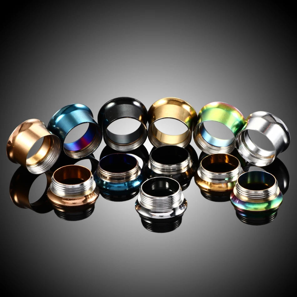 2pcs/lot Steel Ear Plugs and Tunnels Piercings Screwed Earring Expander Earlet Gauges Body Piercings Jewelry 2mm-20mm